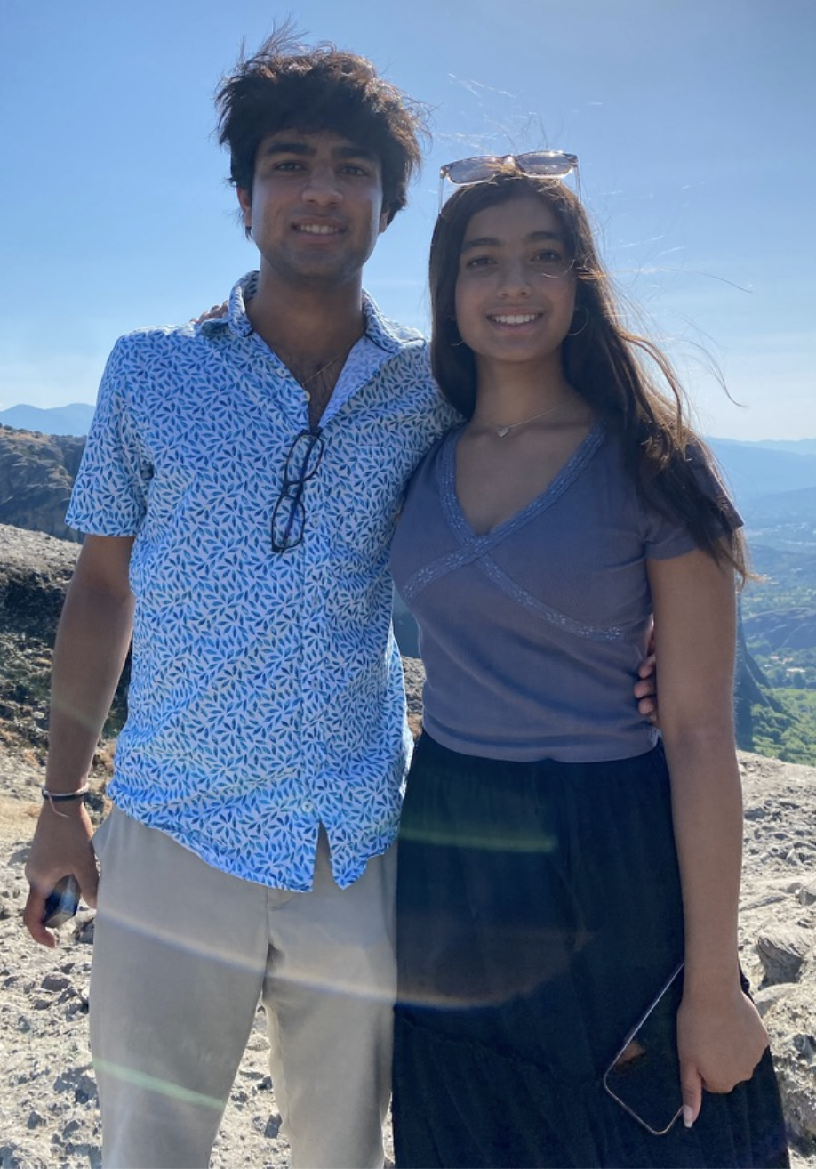 Prithvi and Avani in Greece